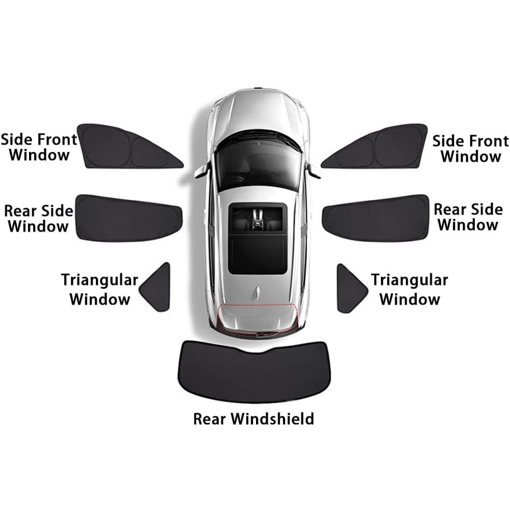 Universal Car Window Sunshades - مراجعة Car Accessories For Interior وسعره