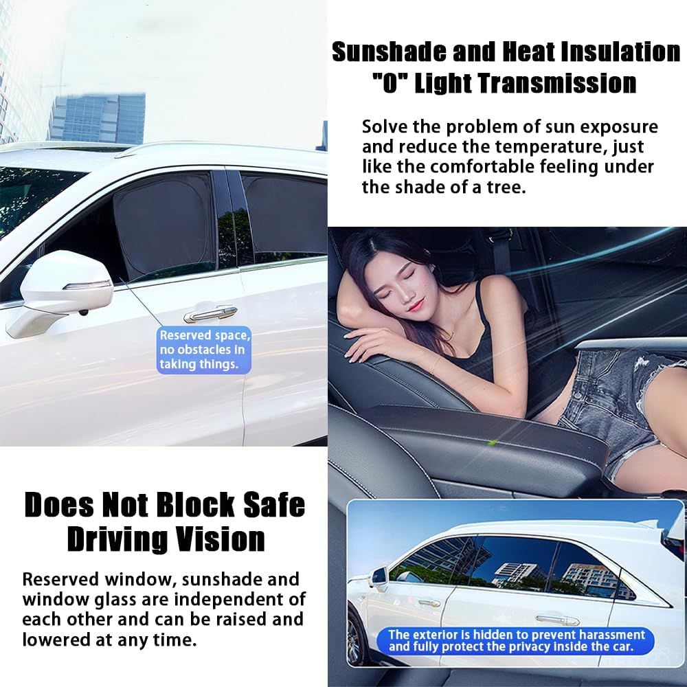 Universal Car Window Sunshades - مراجعة Car Accessories For Interior وسعره