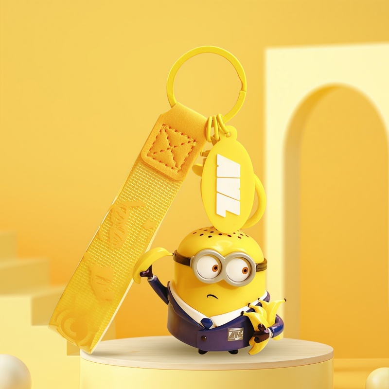 Cartoon Minion keychain pendan - مراجعة Car Accessories Girly وسعره