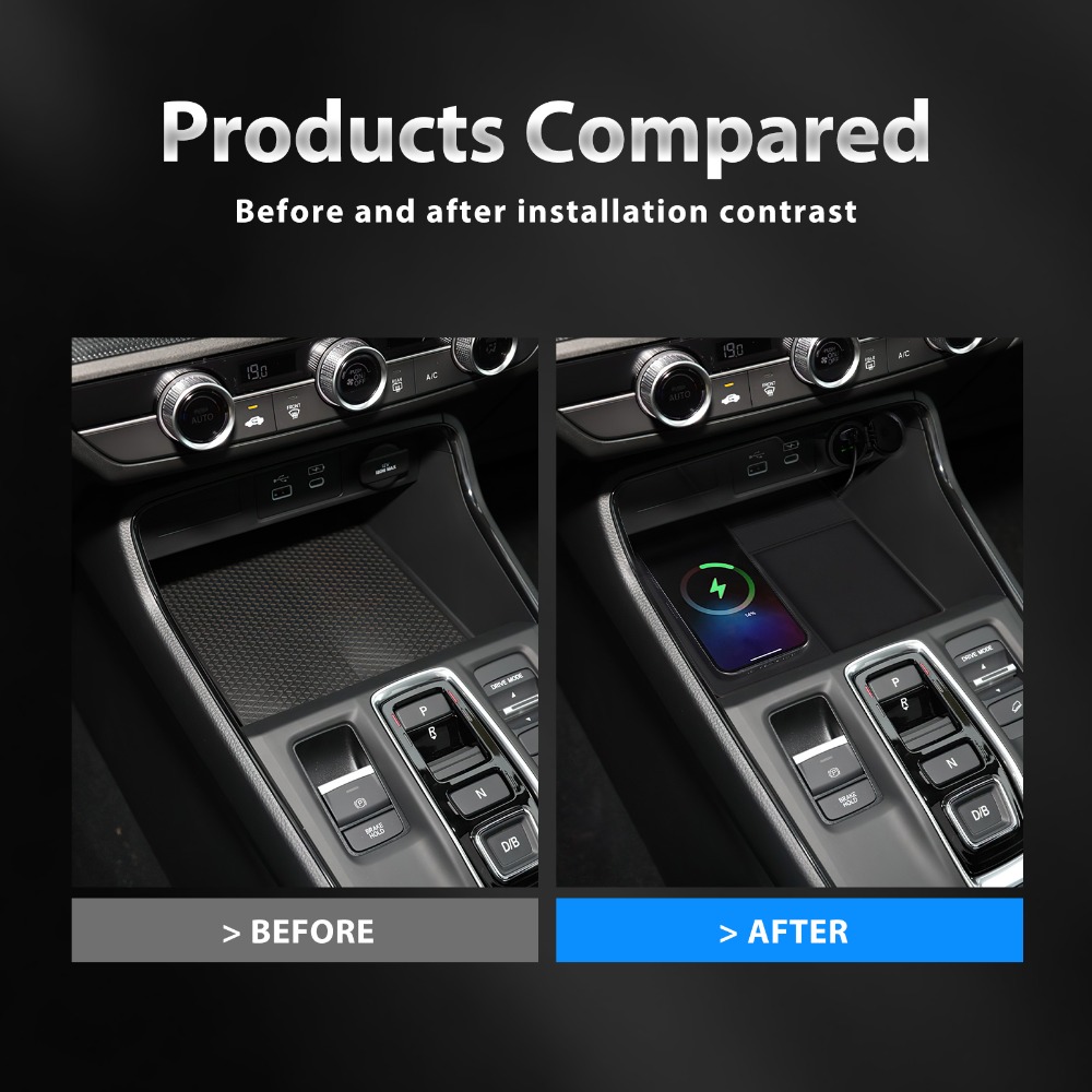 Car Wireless Charger Pad Stabl - مراجعة Car Accessories Honda Crv وسعره