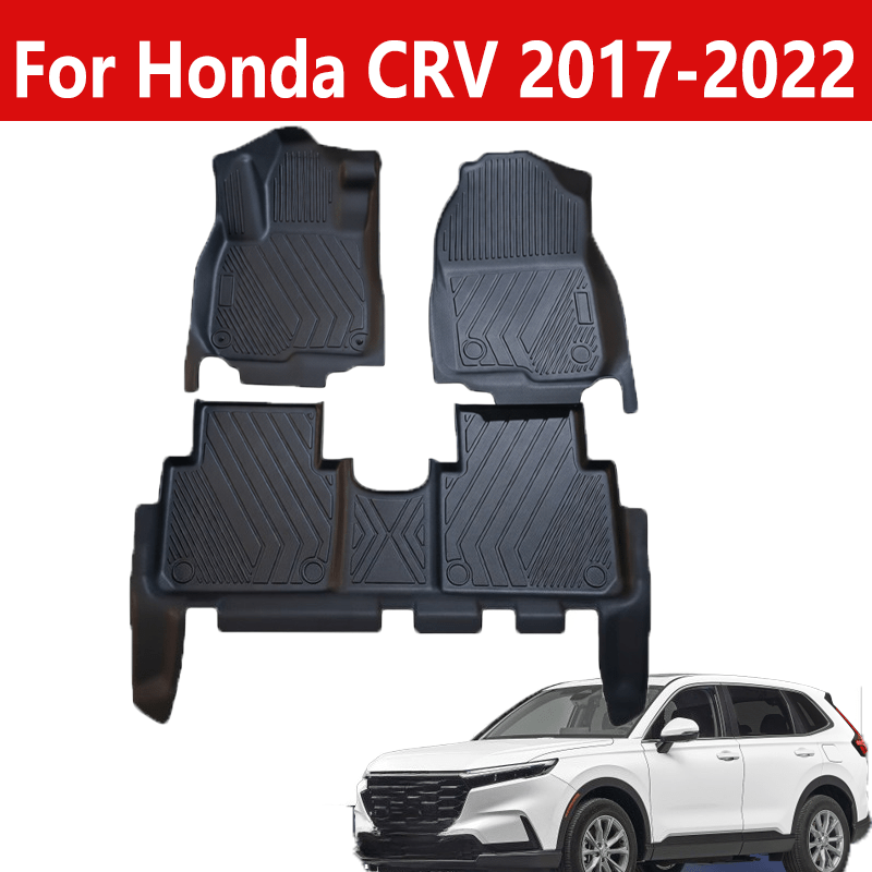 TPE Car Floor Mats for Honda C - مراجعة Car Accessories Honda Crv وسعره
