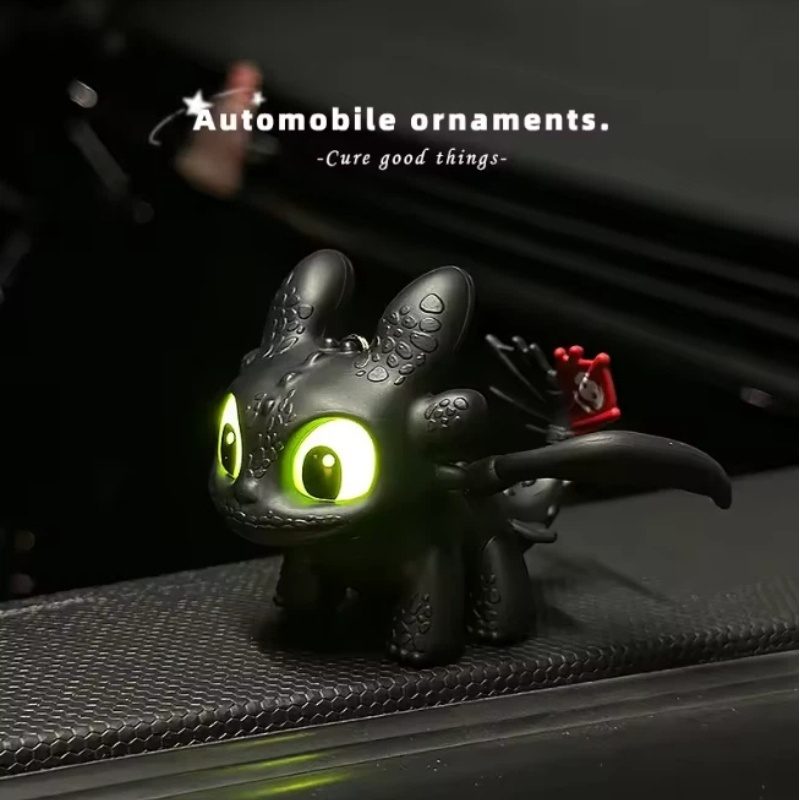 Genuine Cute Glowing Toothless - مراجعة Car Accessories For Interior وسعره