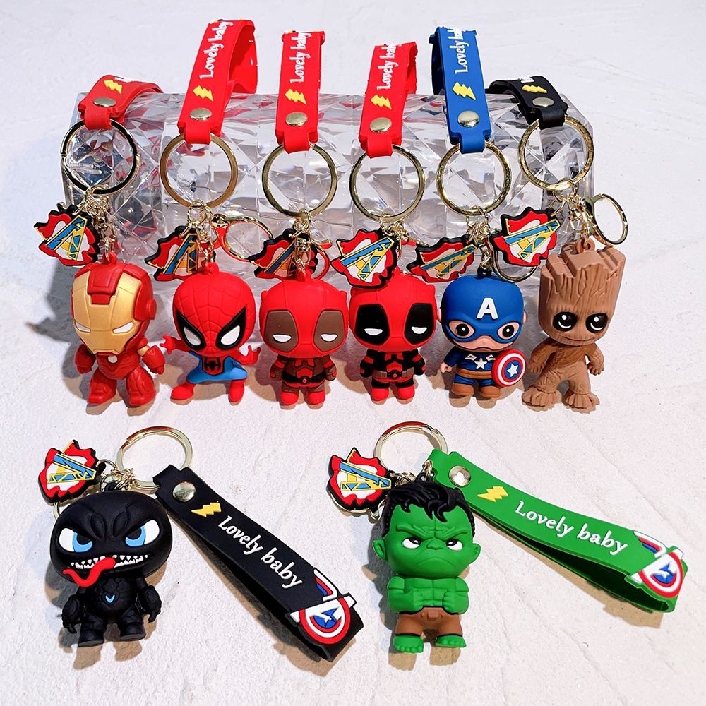 Avengers Heroes Silicone Keych - مراجعة Car Accessories Girly وسعره