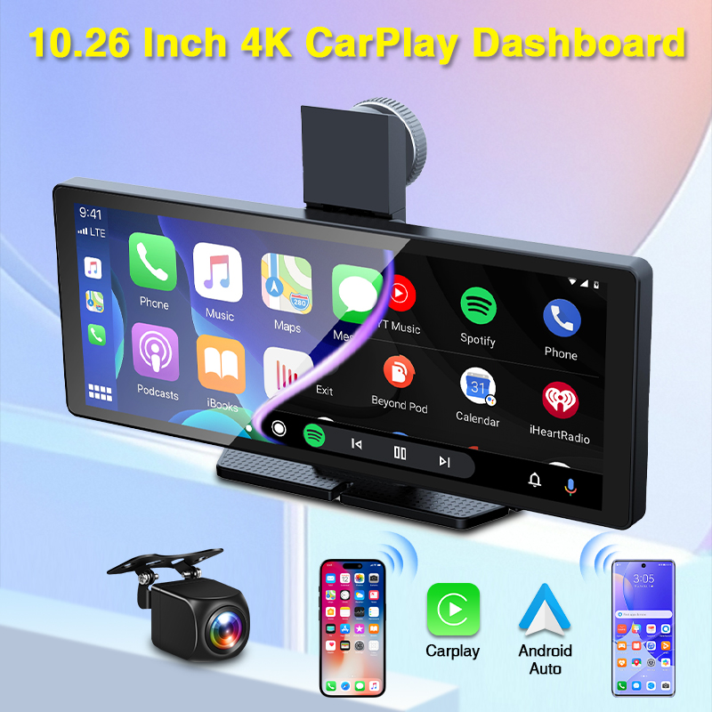 10.26 inch ADAS Dash cam 4K Fr - مراجعة Car Dash Cam وسعره