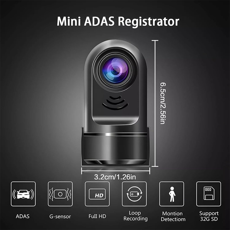 1080P HD 360° Rotating Mini AD - مراجعة Car Dash Cam وسعره