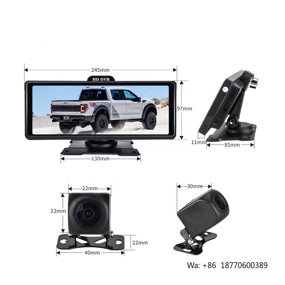 Carlover 10.26 Inch Carplay Au - مراجعة Car Dash Cam وسعره