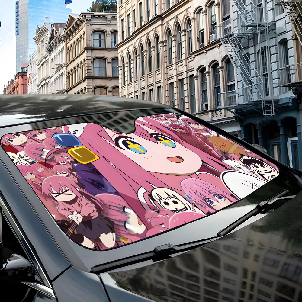 Anime B-bocchi The Rock Cartoo - مراجعة Car Accessories For Interior وسعره