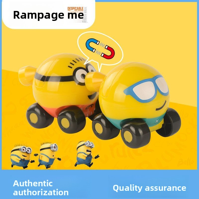 Minions cartoon cute toy train - مراجعة Car Accessories Girly وسعره