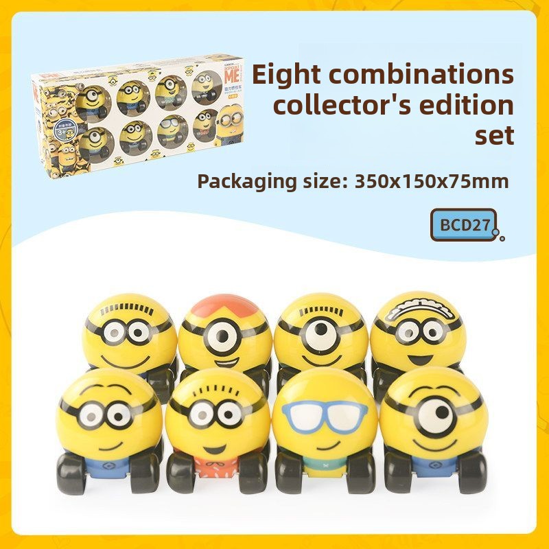 Minions cartoon cute toy train - مراجعة Car Accessories Girly وسعره