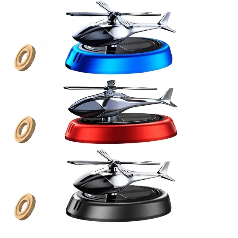 Solar Powered Helicopter Car A - مراجعة Car Accessories For Interior وسعره